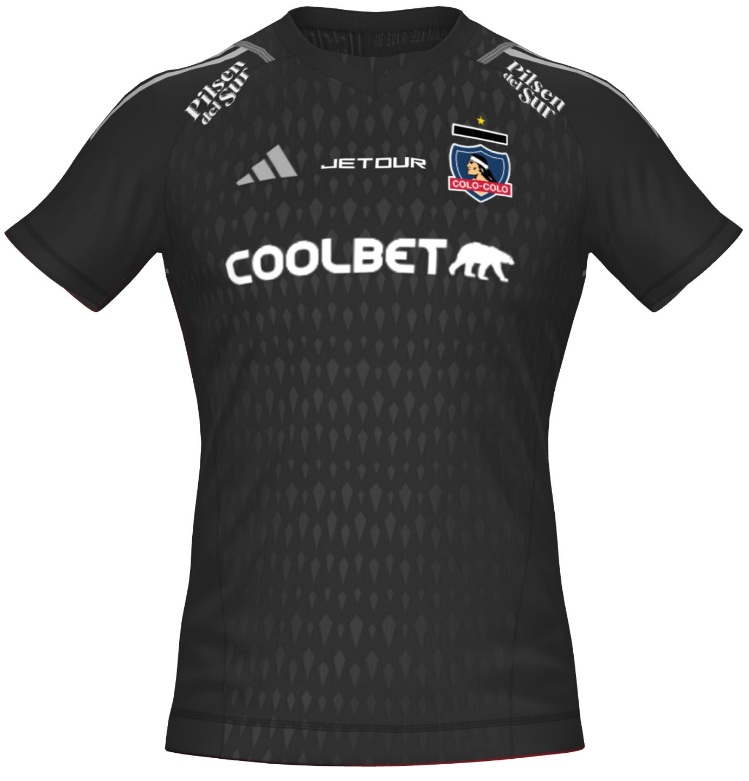 Camisa Goleiro II Colo Colo 2024 Adidas oficial 
